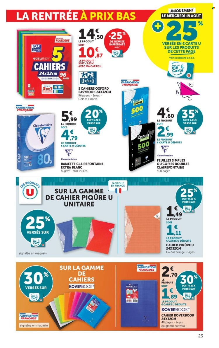 Catalogue SUPER U - 11.08.2026 - 30.08.2026. Page 23