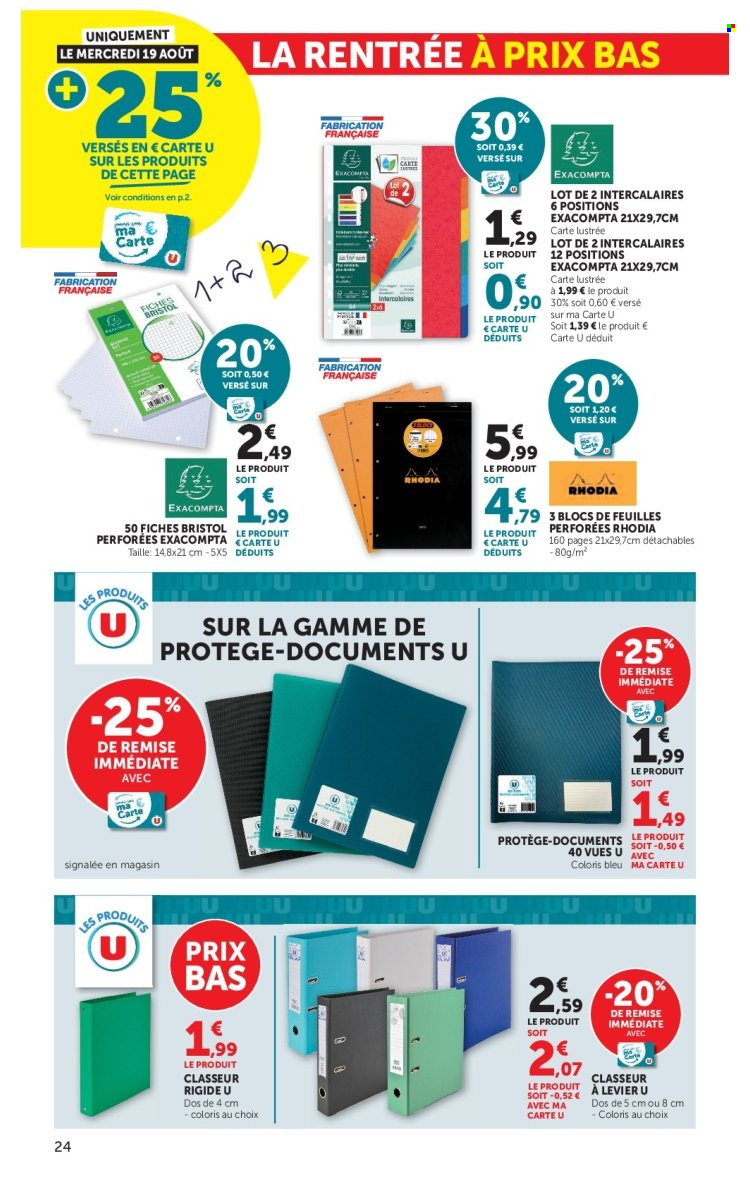 Catalogue SUPER U - 11.08.2026 - 30.08.2026. Page 24