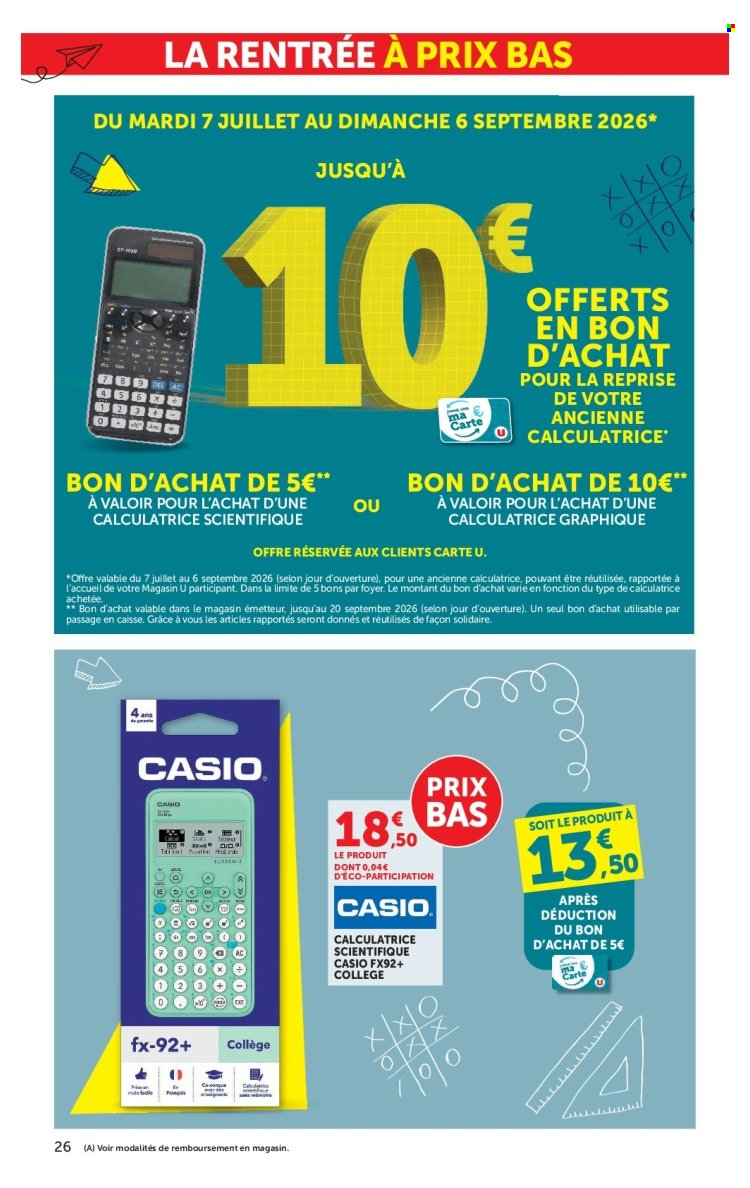 Catalogue SUPER U - 11.08.2026 - 30.08.2026. Page 26