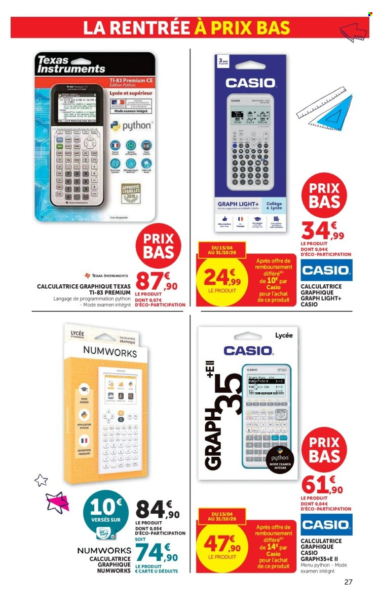 Catalogue SUPER U - 11.08.2026 - 30.08.2026. Page 27