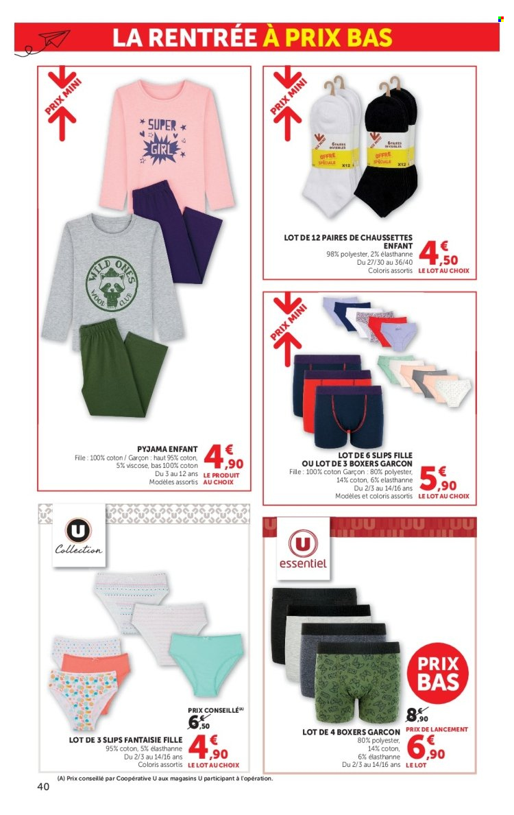 Catalogue SUPER U - 11.08.2026 - 30.08.2026. Page 40