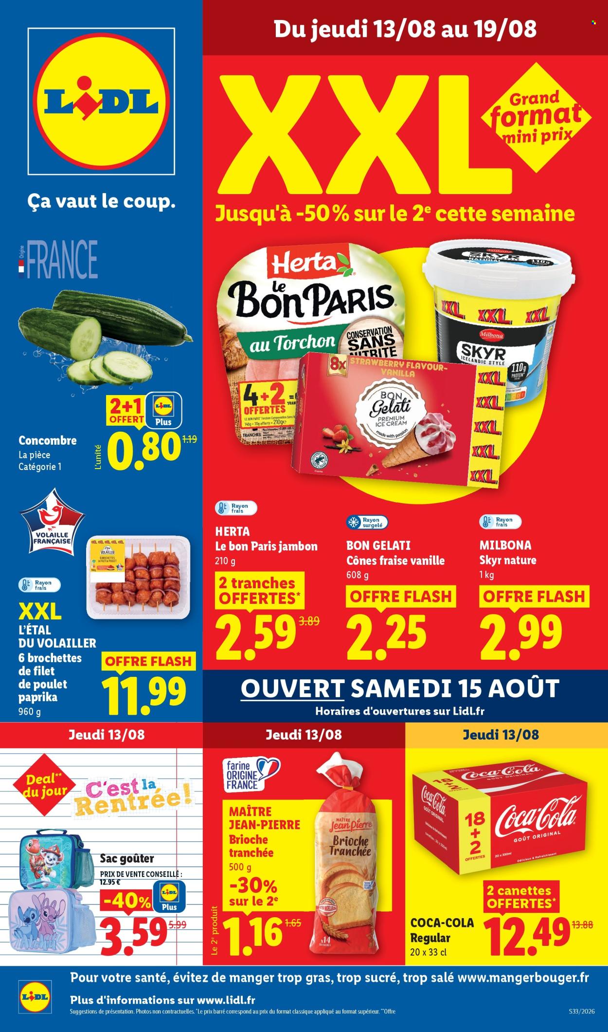 Catalogue Lidl - 13.08.2026 - 19.08.2026. Page 1