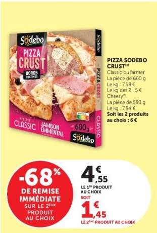Pizza Sodebo Crust