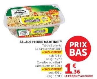 SALADE PIERRE MARTINET