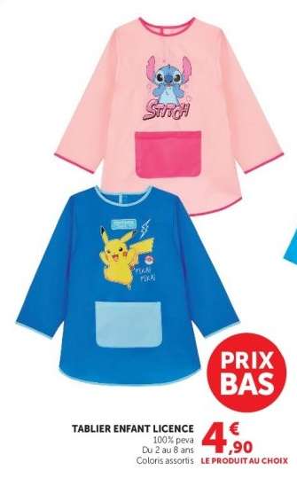 TABLIER ENFANT LICENCE