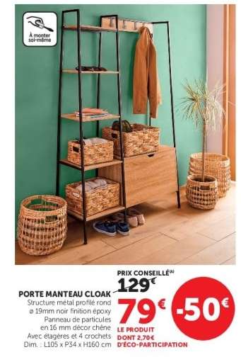 PORTE MANTEAU CLOAK