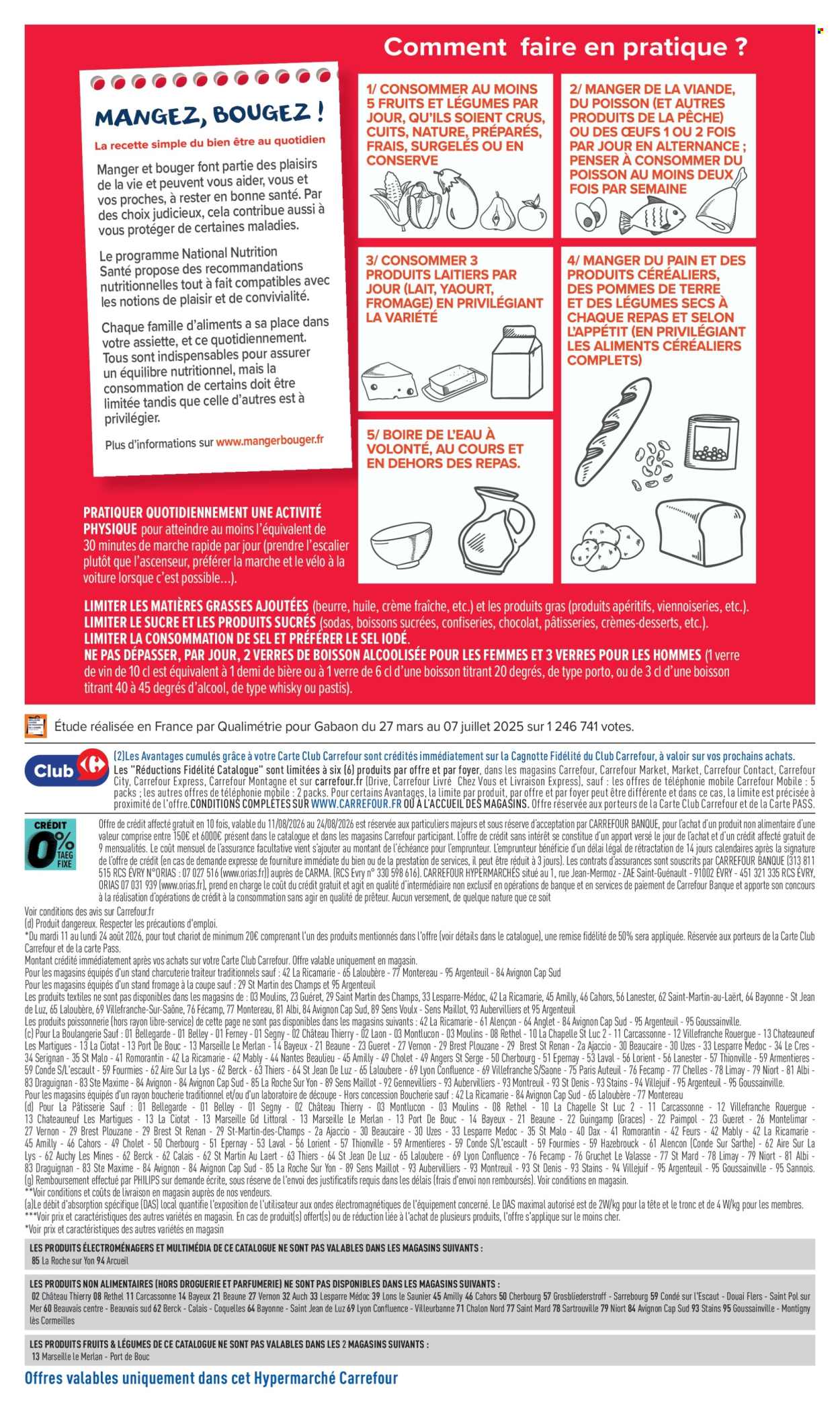 Catalogue Carrefour Hypermarchés - 11.08.2026 - 24.08.2026. Page 65