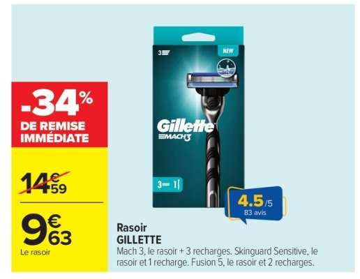 RASOIR "GILLETTE"