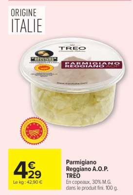 Parmigiano Reggiano A.O.P. TREO