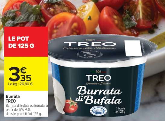 Burrata TREO
