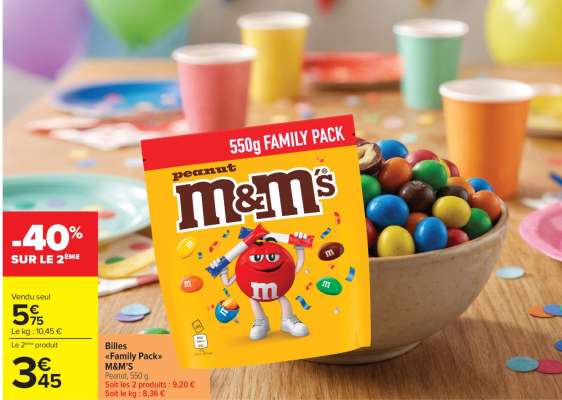 Billles «Family Pack» M&M'S