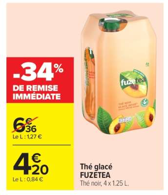 THÉ GLACÉ “FUZETEA”