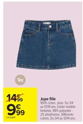 Jupe fille