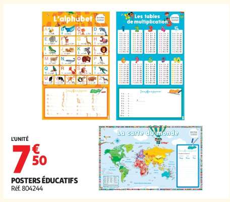 POSTERS ÉDUCATIFS