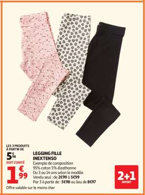 Legging Fille Inextenso