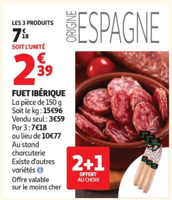FUET IBÉRIQUE
