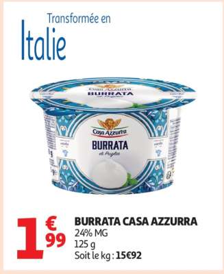 Burrata CASA AZZURRA