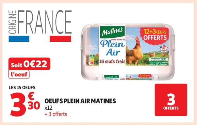 Oeufs Plein Air Matines