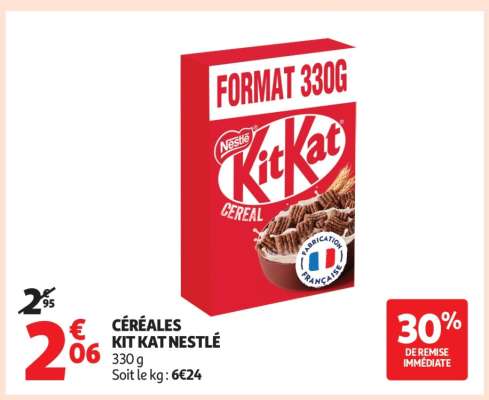 Céréales Kit Kat Nestlé