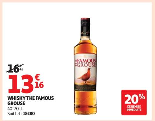 Whisky The Famous Grouse