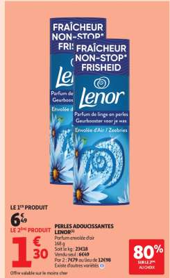 PERLES ADOUCISSANTES LENOR