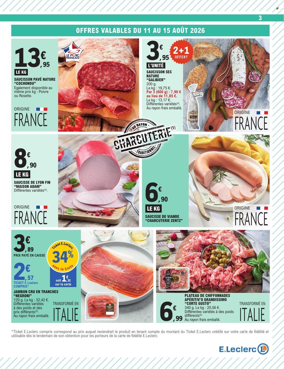 Catalogue E.Leclerc - 11.08.2026 - 22.08.2026. Page 3