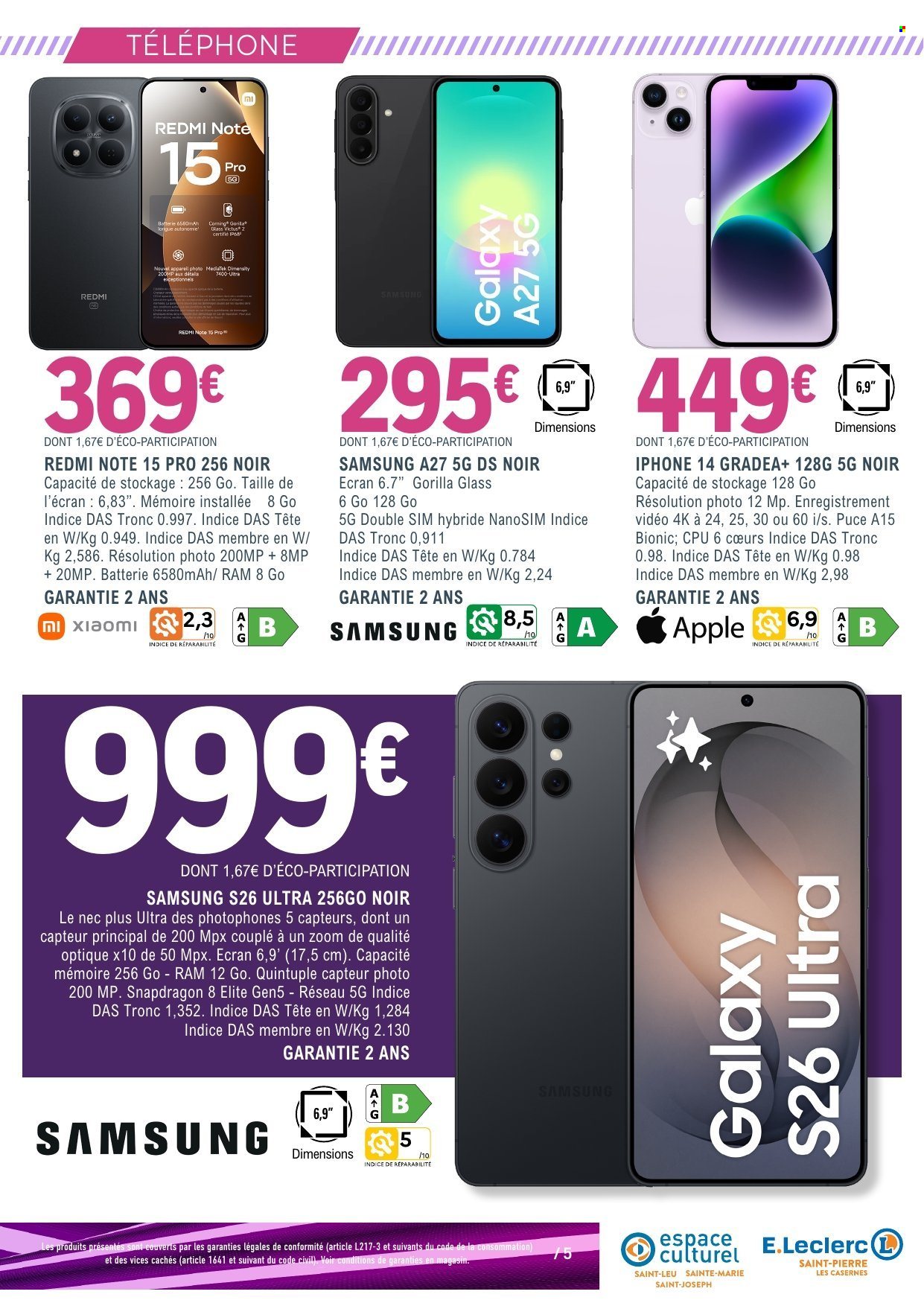 Catalogue E.Leclerc - 11.08.2026 - 23.08.2026. Page 5