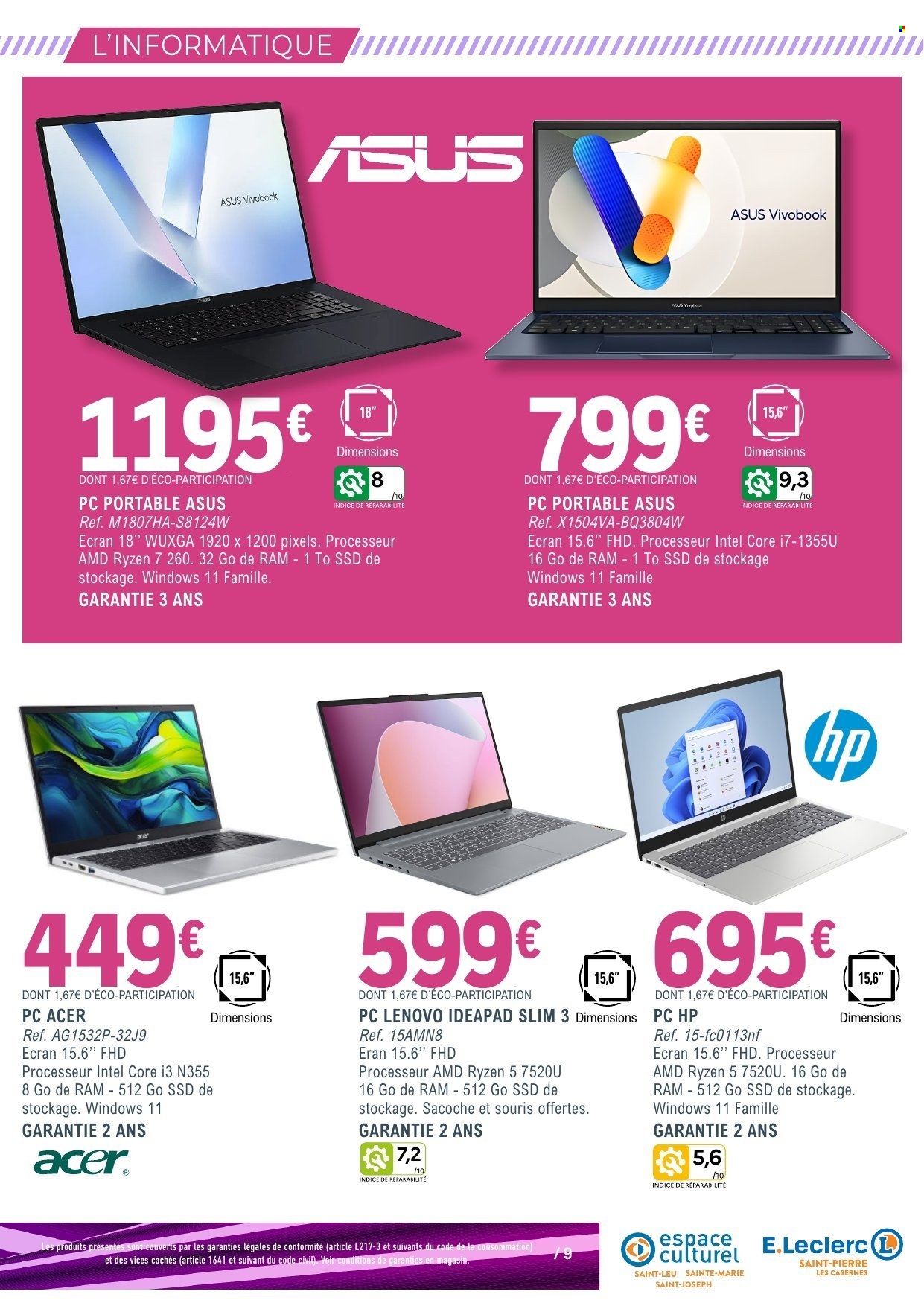 Catalogue E.Leclerc - 11.08.2026 - 23.08.2026. Page 9