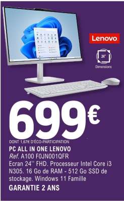 PC ALL IN ONE LENOVO