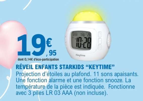 RÉVEIL ENFANTS STARKIDS “KEYTIME”