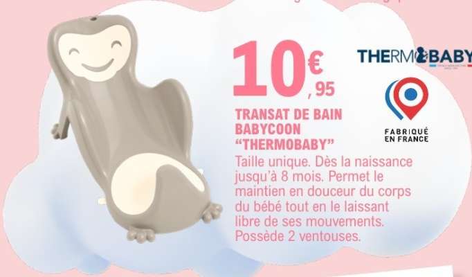 TRANSAT DE BAIN BABYCOON 'THERMOBABY'