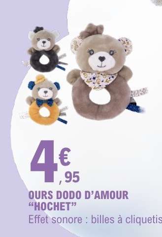 OURS DODO D’AMOUR “HOCHET”