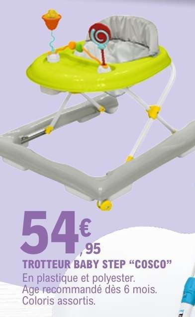 TROTTEUR BABY STEP “COSCO”
