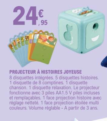 PROJECTEUR À HISTOIRES JOYEUSE