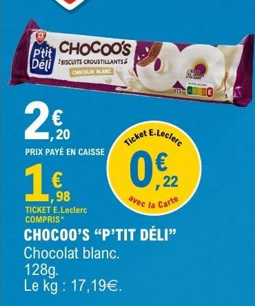 CHOCOO’S “P’TIT DELI”
