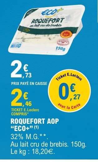 ROQUEFORT AOP "ECO+"