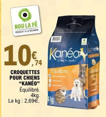 CROQUETTES POUR CHIENS “KANÉO”