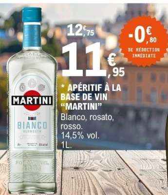 MARTINI BIANCO VERMOUTH