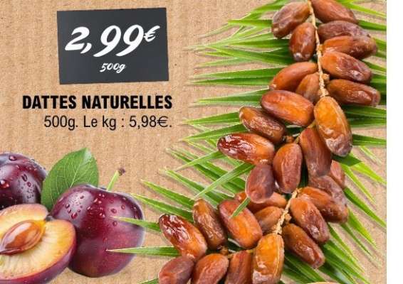 DATTES NATURELLES