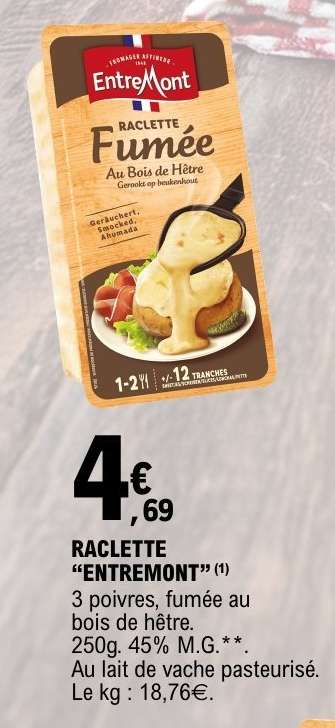Raclette “ENTREMONT”