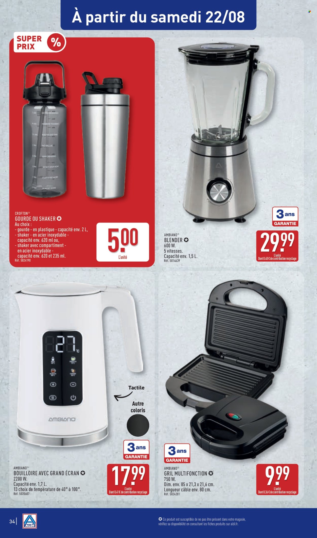 Catalogue ALDI - 18.08.2026 - 24.08.2026. Page 36