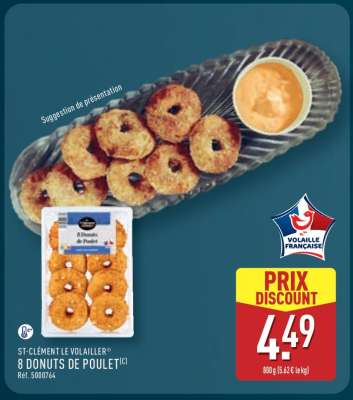 8 Donuts de Poulet