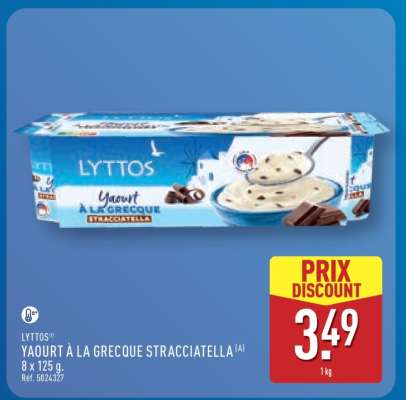 LYTTOS Yaourt à la Grecque Stracciatella