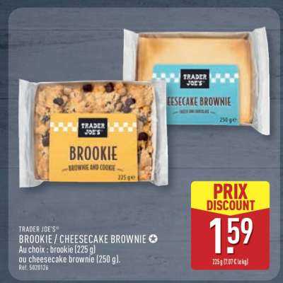 BROOKIE / CHEESECAKE BROWNIE