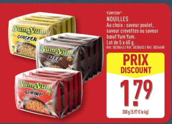 YUMYUM NOUILLES