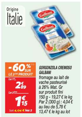 GORGONZOLA CREMOSO GALBANI