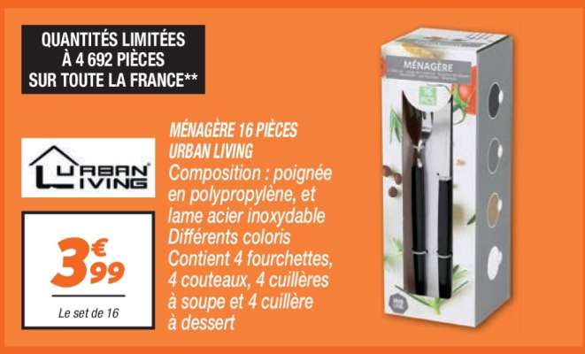 Ménagère 16 Pièces