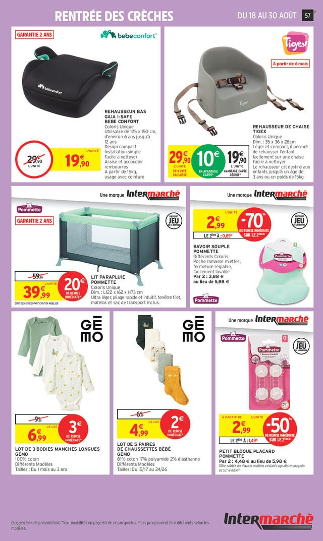 Catalogue Intermarché Super - 18.08.2026 - 30.08.2026. Page 57