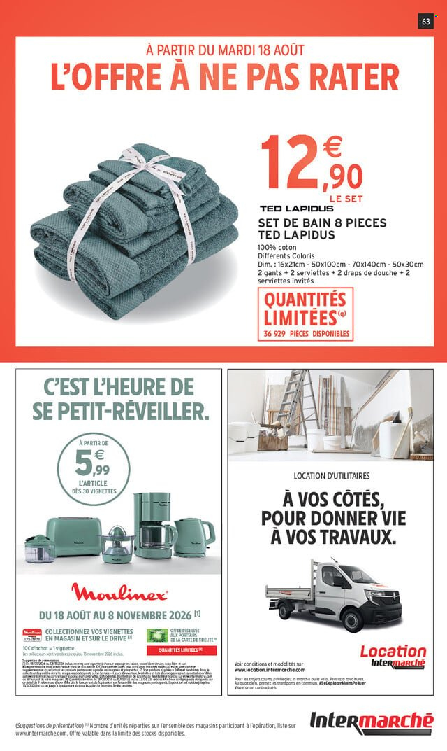 Catalogue Intermarché Super - 18.08.2026 - 30.08.2026. Page 63
