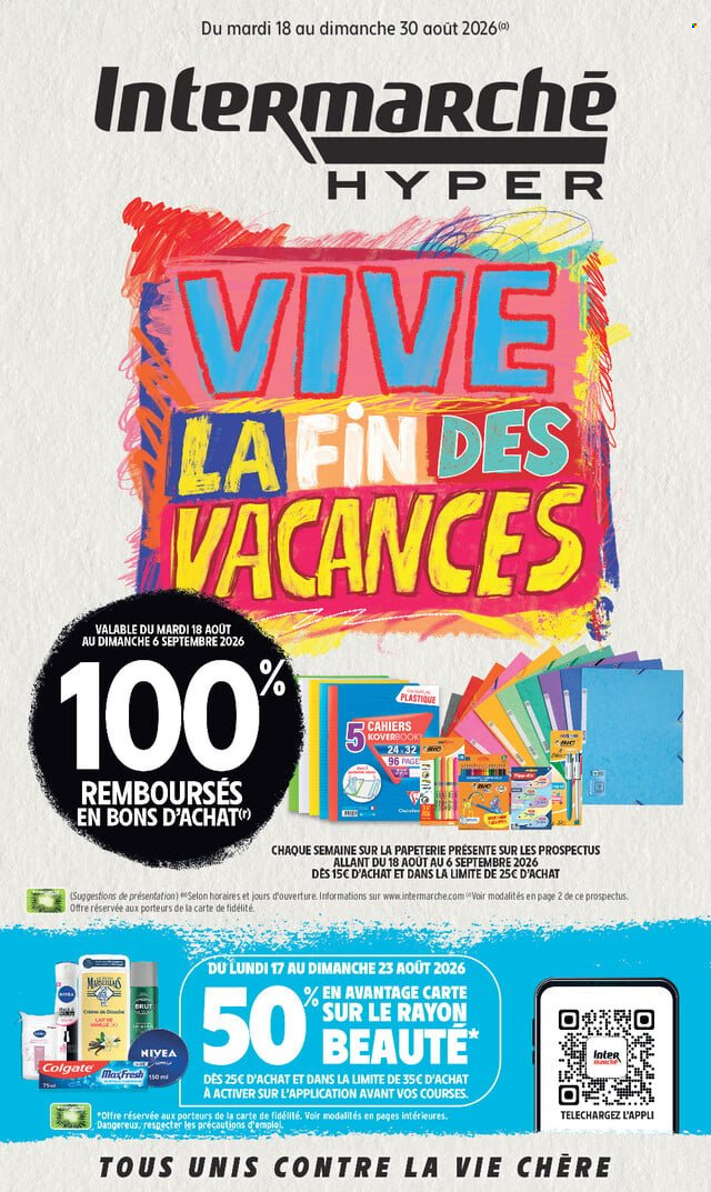 Catalogue Intermarché Hyper - 18.08.2026 - 30.08.2026. Page 1